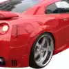 ModeloDrive FRP WAL BISO Wide Body Fender Flares (rear) > Nissan GT-R GTR R35 2009-2015 - Image 4