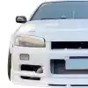 ModeloDrive FRP URA TR Front Bumper > Nissan Skyline R34 GTT 1999-2004 > 2/4dr - Image 30