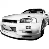 ModeloDrive FRP URA TR Front Bumper > Nissan Skyline R34 GTT 1999-2004 > 2/4dr - Image 35