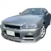 ModeloDrive FRP URA TR Front Bumper > Nissan Skyline R34 GTT 1999-2004 > 2/4dr - Image 37