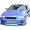 ModeloDrive FRP URA TR Front Bumper > Nissan Skyline R34 GTT 1999-2004 > 2/4dr - Image 15