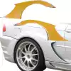 ModeloDrive FRP LDES Wide Body Fender Flares (rear) > BMW 3-Series E46 1999-2005 > 2dr - Image 2