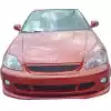 ModeloDrive FRP ZEA Front Bumper > Honda Civic EK9 1996-1998 > 3-Door Hatch - Image 3