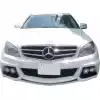 ModeloDrive FRP WAL BISO Front Bumper /w Housings > Mercedes-Benz C-Class W204 2008-2011 - Image 8