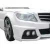 ModeloDrive FRP WAL BISO Front Bumper /w Housings > Mercedes-Benz C-Class W204 2008-2011 - Image 10