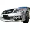 ModeloDrive FRP WAL BISO Front Bumper /w Housings > Mercedes-Benz C-Class W204 2008-2011 - Image 2