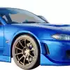 ModeloDrive FRP CWE GT Wide Body 30mm Fenders (front) > Nissan Silvia S15 1999-2002 - Image 2