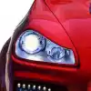 ModeloDrive FRP TART Headlight Eyebrows > Porsche Cayenne 957 2008-2010 - Image 1