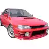 ModeloDrive FRP CSPE STi V3 Front Valance Add-on > Subaru Impreza (GC8) 1993-2001 > 2/4/5dr - Image 2