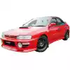 ModeloDrive FRP CSPE STi V3 Front Valance Add-on > Subaru Impreza (GC8) 1993-2001 > 2/4/5dr - Image 3