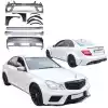 ModeloDrive FRP PDES BSER Wide Body Kit > Mercedes-Benz C-Class W204 2008-2011 > 4-Door Sedan - Image 4