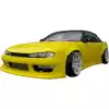 ModeloDrive FRP ORI t4 75mm Wide Body Fenders (front) 6pc > Nissan 240SX S14 1997-1998 - Image 22