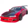 ModeloDrive FRP ORI t4 75mm Wide Body Fenders (front) 6pc > Nissan 240SX S14 1997-1998 - Image 3