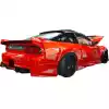 ModeloDrive FRP URA Drag Spoiler Wing > Nissan 240SX 1989-1994> 3dr Hatch - Image 2