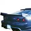 ModeloDrive FRP URA Drag Spoiler Wing > Nissan 240SX 1989-1994> 3dr Hatch - Image 4