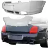 ModeloDrive FRP MANS Rear Bumper > Bentley Continental Flying Spur 2006-2012 > Sedan - Image 1