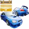 ModeloDrive FRP ING Body Kit 4pc > Subaru WRX 2004-2005 > 4dr Sedan - Image 2