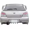 ModeloDrive FRP ING Rear Add-on Valances 2pc > Subaru WRX 2004-2007 > 4dr Sedan - Image 5