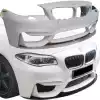 ModeloDrive FRP Type-M4 Style Front Bumper and Lip 2pc > BMW 5-Series F10 2011-2016 > 4dr - Image 3