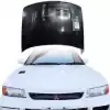 ModeloDrive FRP EVO3 Vented Hood > Mitsubishi Evolution EVO3 1993-1996 - Image 1