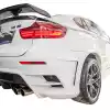 ModeloDrive FRP LUMM Rear Bumper w Diffuser > BMW X6 2008-2014 > 5dr - Image 11