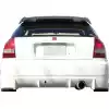 ModeloDrive FRP BCLU Rear Add-on Valance > Honda Civic EK9 1996-2000 > 3-Door Hatch - Image 1