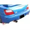 ModeloDrive FRP ZSPO Rear Bumper > Subaru WRX 2002-2003 > 4dr Sedan - Image 2