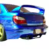 ModeloDrive FRP ZSPO Rear Bumper > Subaru WRX 2002-2003 > 4dr Sedan - Image 3