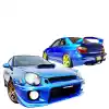 ModeloDrive FRP ZSPO Body Kit 4pc > Subaru WRX 2002-2003 > 4dr Sedan - Image 1