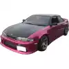 ModeloDrive FRP ORI t2 50mm Fenders (rear) 3pc w Gas Cap > Nissan 240SX S14 1995-1998 - Image 11