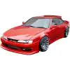 ModeloDrive FRP ORI t3 45mm Fenders (front) > Nissan 240SX S14 1997-1998 - Image 2