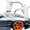 ModeloDrive FRP ORI t4 75mm Wide Body Fenders (front) > Nissan 240SX 1989-1994 > 2/3dr - Image 25