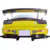 ModeloDrive Carbon Fiber RAME 6-Hole Duckbill Spoiler Wing > Mazda RX-7 (FD3S) 1993-1997 - Image 4