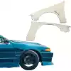 ModeloDrive FRP DMA D1 Wide Body 30mm Fenders (front) > Nissan Cefiro A31 1989-1993 - Image 1