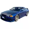 ModeloDrive Carbon Fiber OER GTR Hood Brow Accent > Nissan Skyline R32 1990-1994 - Image 23