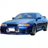 ModeloDrive Carbon Fiber OER GTR Hood Brow Accent > Nissan Skyline R32 1990-1994 - Image 25