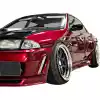 ModeloDrive FRP CFAC Wide Body Fenders (rear) 4pc > Nissan Skyline R32 1990-1994 > 4dr Sedan - Image 21