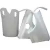 ModeloDrive FRP CFAC Wide Body Fenders (rear) 4pc > Nissan Skyline R32 1990-1994 > 4dr Sedan - Image 7