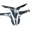 ModeloDrive Carbon Fiber TB GTR Canards 4pc > Nissan Skyline R32 1990-1994 - Image 5