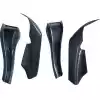 ModeloDrive Carbon Fiber BORD Front Bumper Canards 4pc > Nissan Skyline R33 GTR 1995-1998 - Image 7