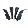 ModeloDrive Carbon Fiber BORD Front Bumper Canards 4pc > Nissan Skyline R33 GTR 1995-1998 - Image 8