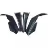 ModeloDrive Carbon Fiber BORD Front Bumper Canards 4pc > Nissan Skyline R33 GTR 1995-1998 - Image 9