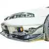 ModeloDrive Carbon Fiber BORD Front Bumper Canards 4pc > Nissan Skyline R33 GTR 1995-1998 - Image 10