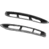 ModeloDrive Carbon Fiber GT3-XL Fender Vents (front) 2pc > Chevrolet Corvette C6 2005-2013 - Image 1