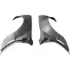 ModeloDrive Carbon Fiber GT3-XL Wide Body Fenders (rear) 2pc > Chevrolet Corvette C6 2005-2013 - Image 1