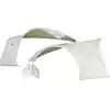 ModeloDrive FRP GT3-XL Wide Body Fenders (front) 4pc > Chevrolet Corvette C6 2005-2013 - Image 1