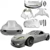 ModeloDrive FRP GT3-XL Wide Body Kit > Chevrolet Corvette C6 2005-2013 - Image 2