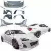 ModeloDrive FRP BLIT Wide Body Kit 11pc > Scion FR-S ZN6 2013-2016 - Image 2