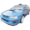 ModeloDrive FRP LS WRC 00 Front Bumper w Caps 3pc > Subaru Impreza (GC8) 1993-2001 > 2/4dr - Image 21