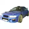 ModeloDrive FRP LS WRC 00 Front Bumper w Caps 3pc > Subaru Impreza (GC8) 1993-2001 > 2/4dr - Image 23